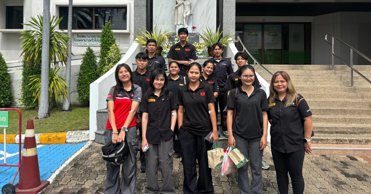 คอมพ์โมโต ตรวจสุขภาพประจำปี 2568 ณ โรงพยาบาลคามิลเลียน